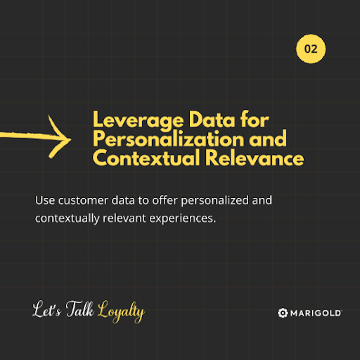 Leverage Customer Data for Personalization