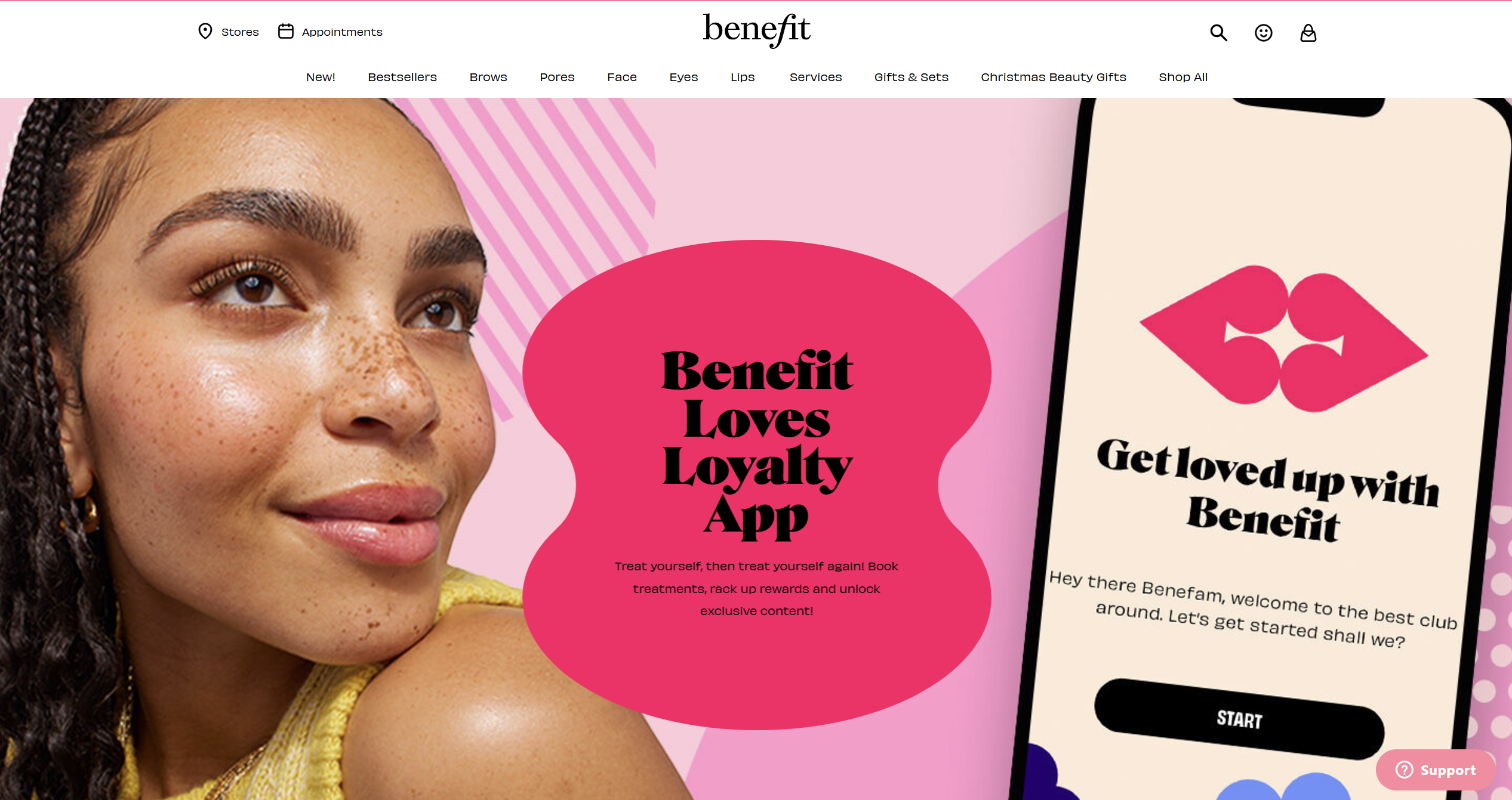 Benefit Cosmetic's Benefit Loves Loyalty Program