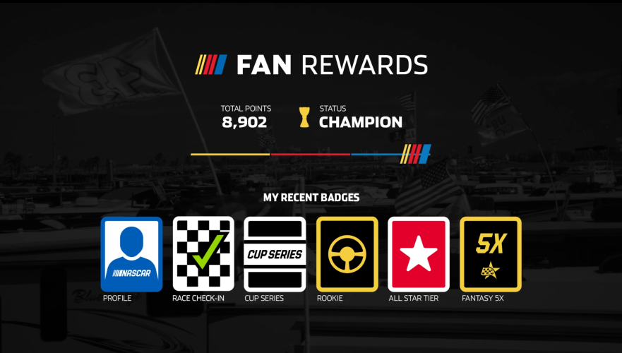 NASCAR Fan Rewards